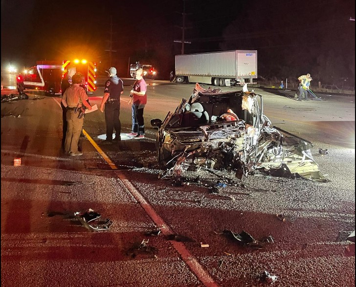 Man airlifted to hospital after head-on collision with 18 Man airlifted to hospital after head-on collision with 18